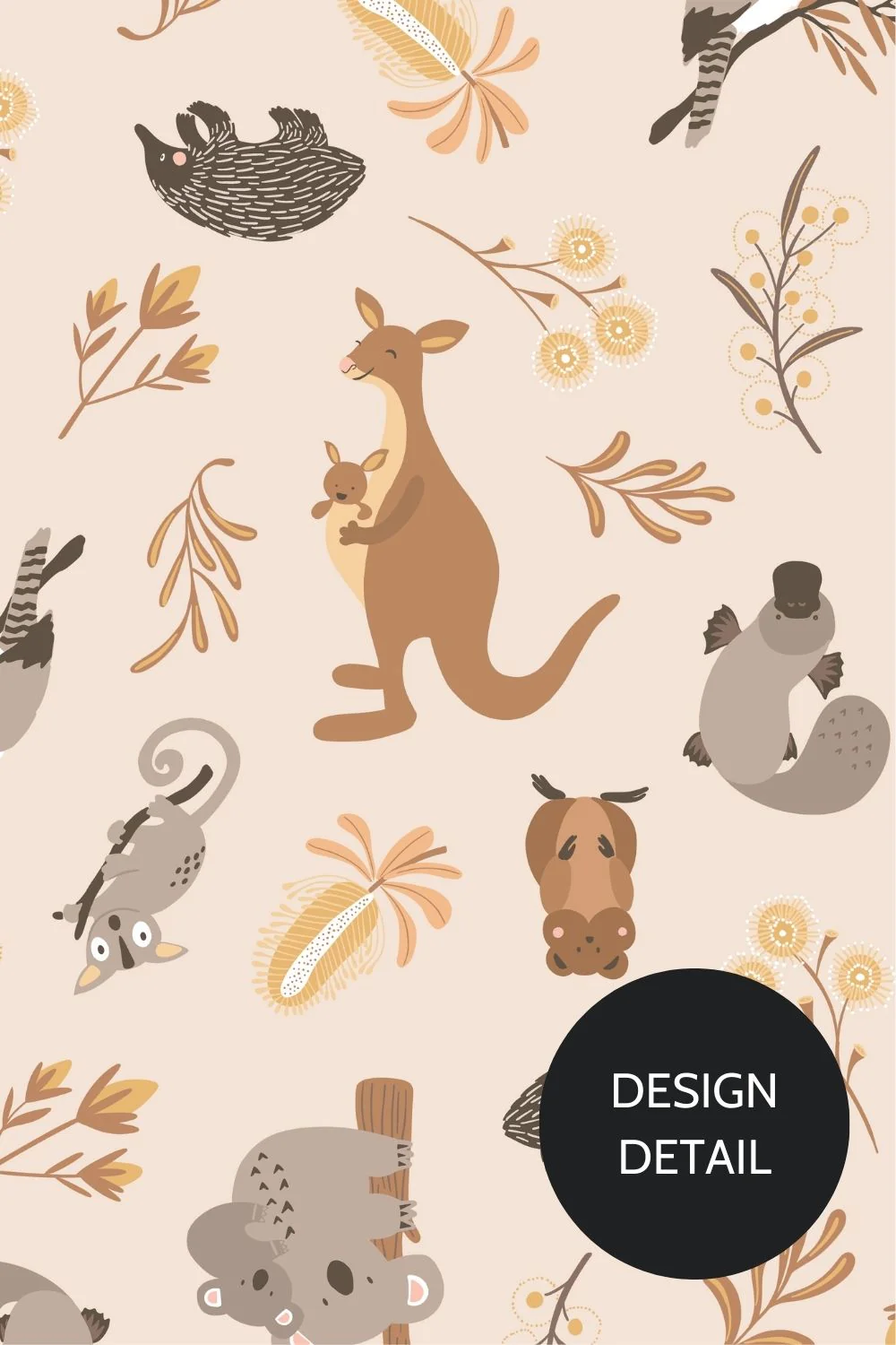Aussie Natives Women’s 3-Pocket Scrub Top - Image 3
