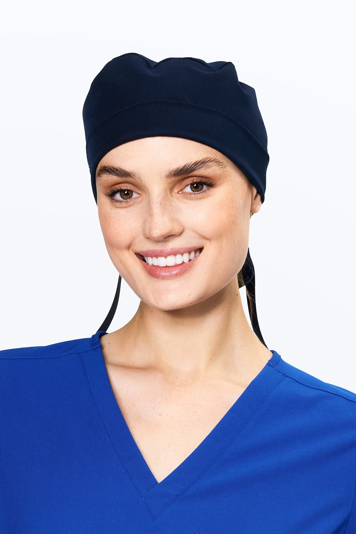 Perfect Match Sweat-Wicking Scrub Cap — Navy - Image 2