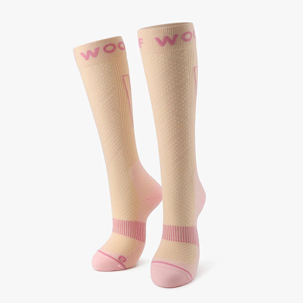Pink Power Performance Compression Socks 6 Pack - Image 3