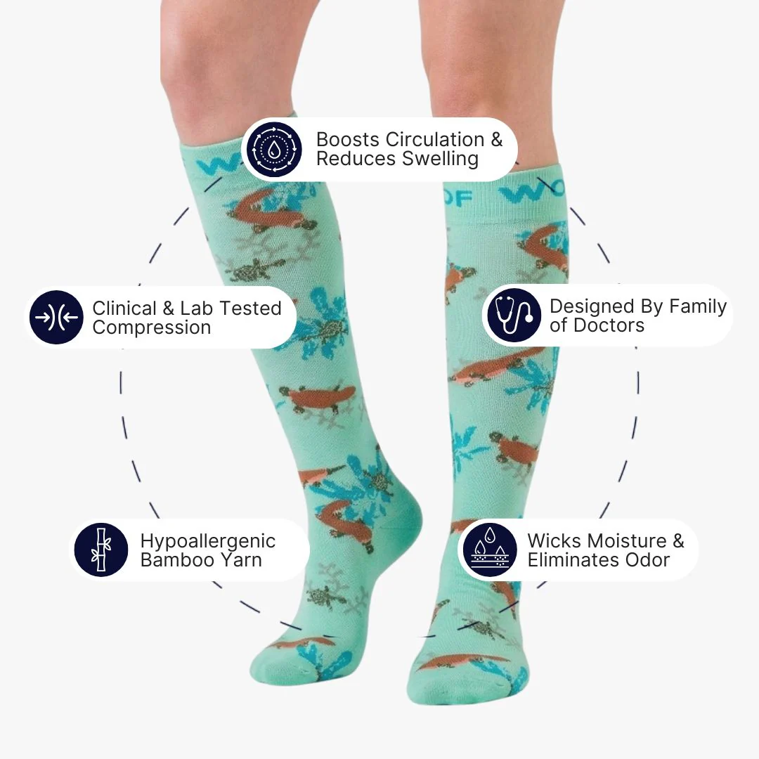Platypus Bamboo Compression Socks - Image 2