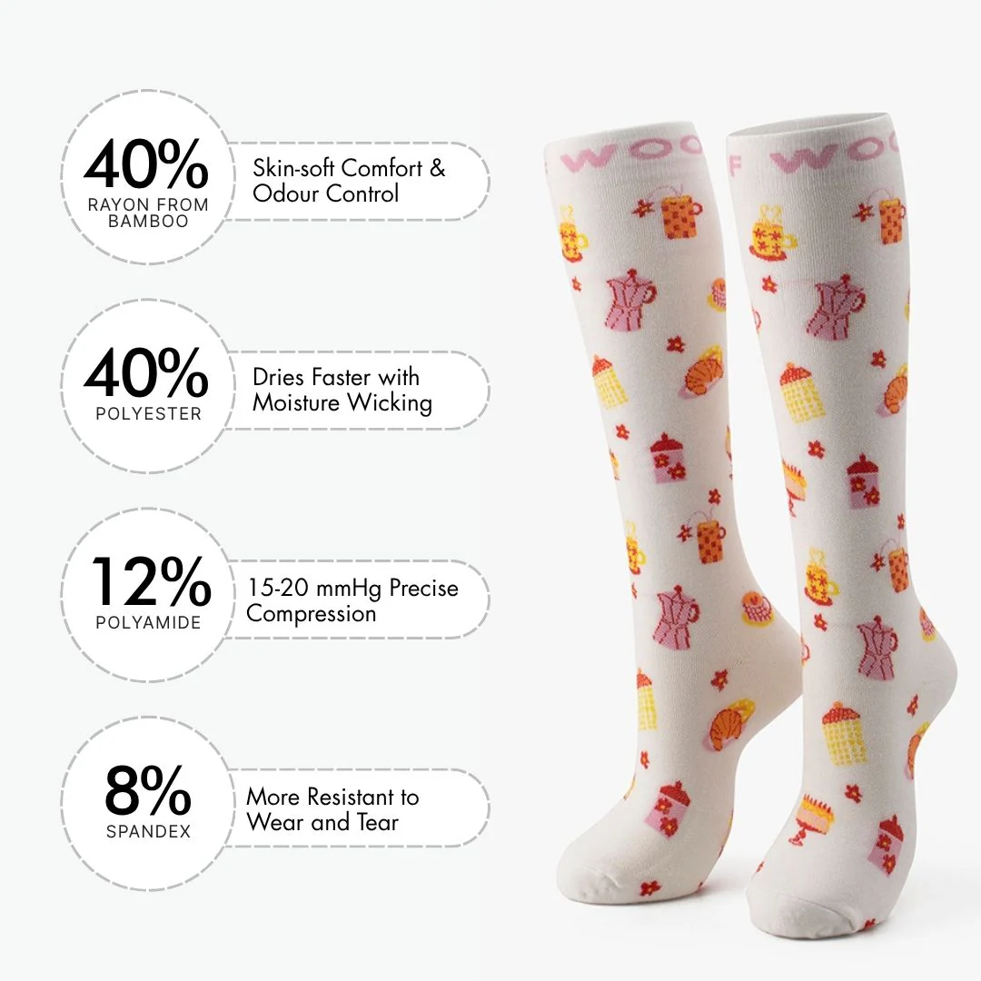 Sweet Treat Bamboo Compression Socks - Image 3
