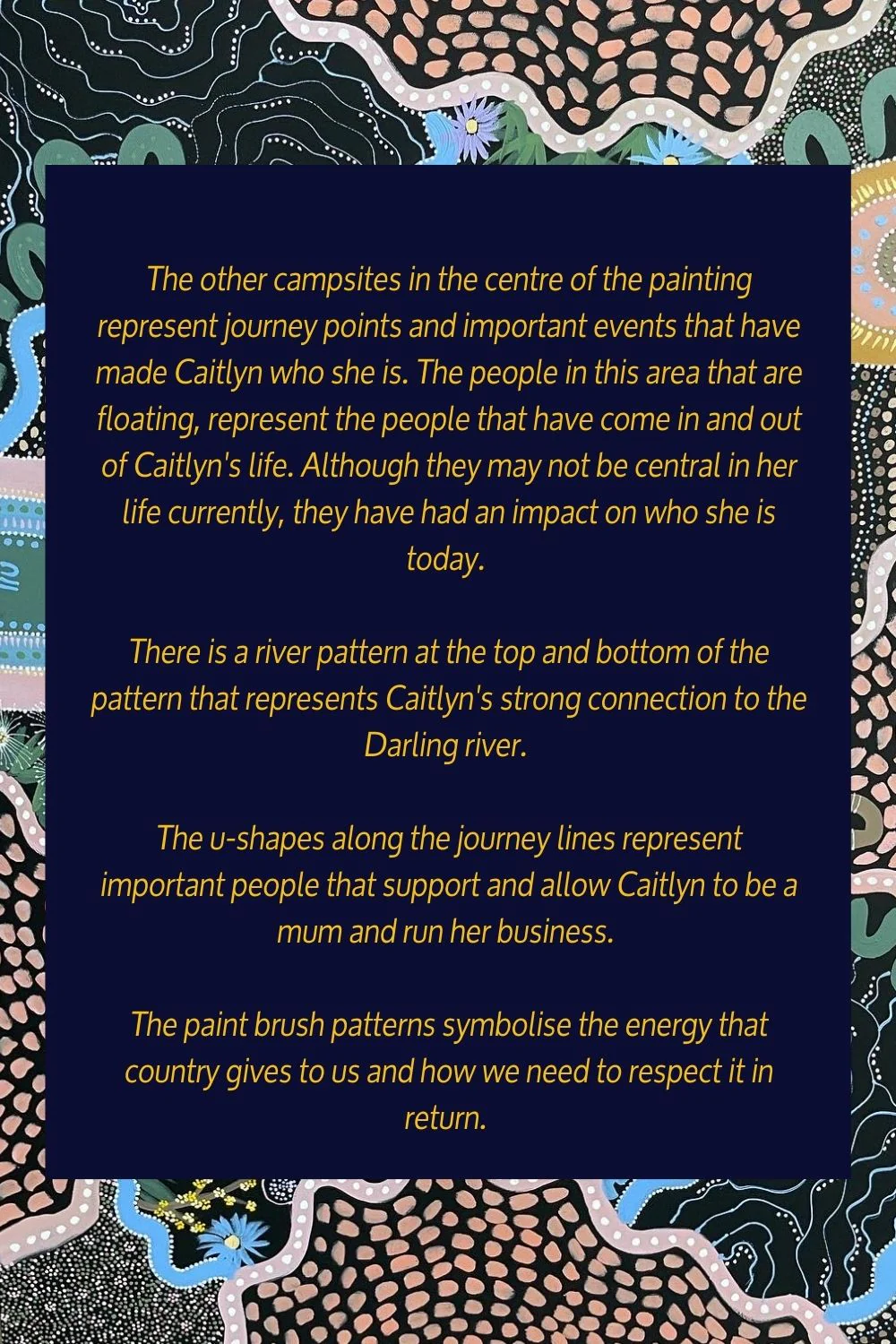 Two Worlds Scrub Cap by Caitlyn Davies Plummer - Image 7