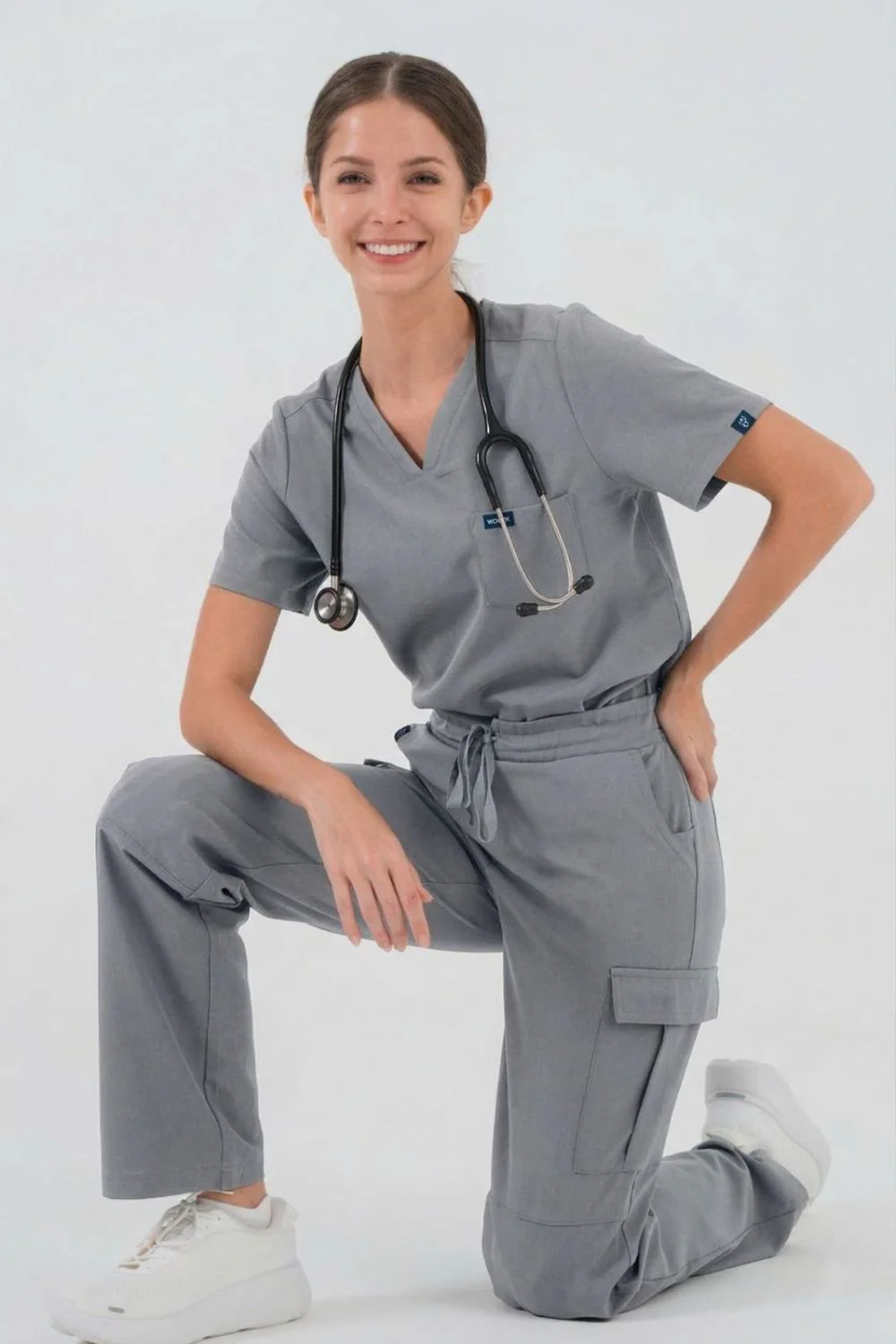VetCore™ Women’s Vet Med Scrub Top - Image 11