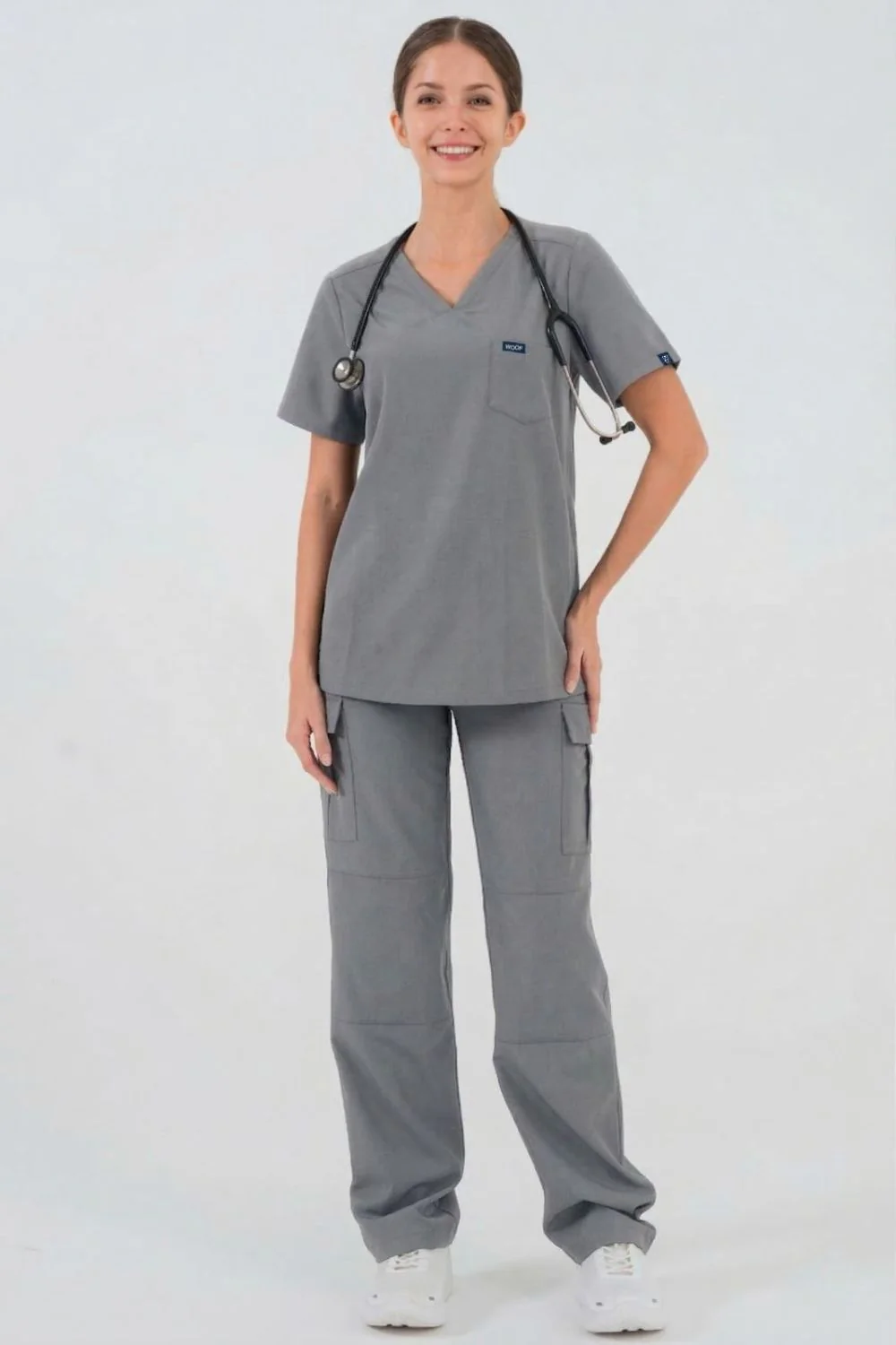 VetCore™ Women’s Vet Med Scrub Top - Image 12