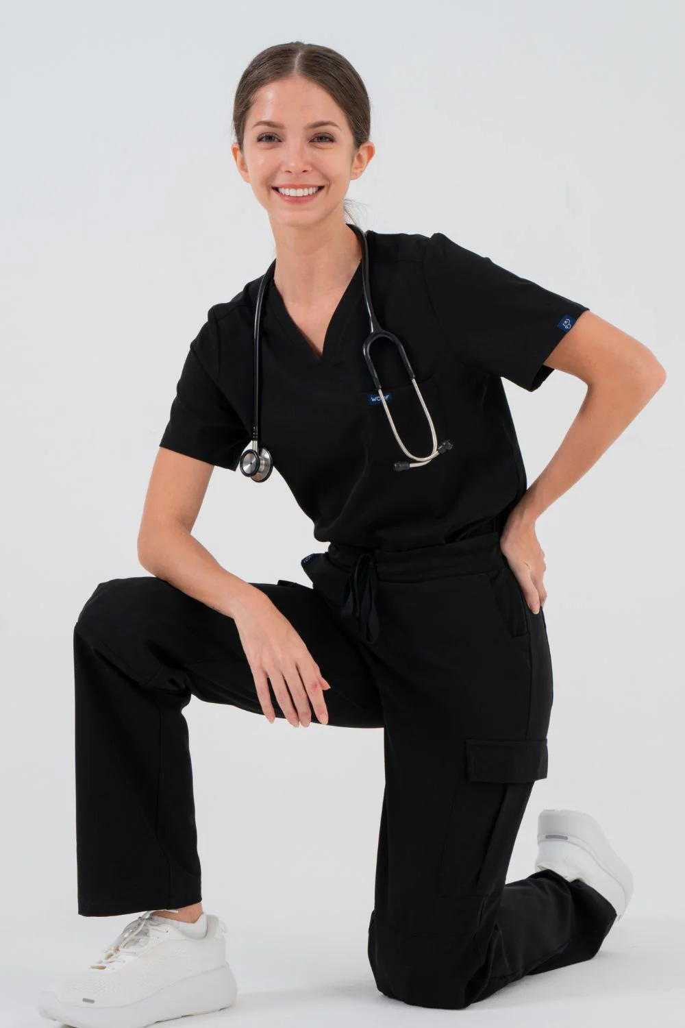 VetCore™ Women’s Vet Med Scrub Top - Image 8